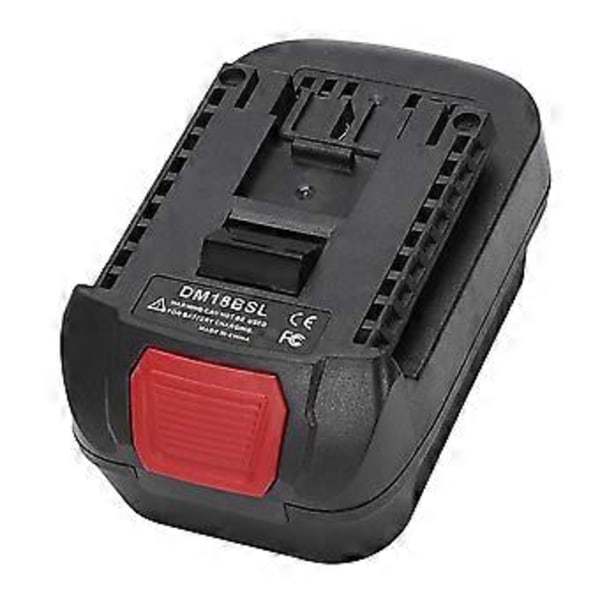 DM18BSL Batterikonverter Adapter til Milwakee 18V og til 20V Li-Ion Batteri Brugt til 18V