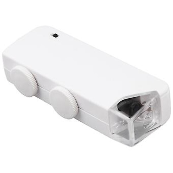 Ny Handhållen 160x-200x Led Ed Fickmikroskop Förstoringsglas Lupp