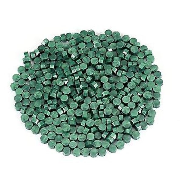 Seglvoksperler, 200 stk. Voksseglperler, Voksseglsett Grønn Vokssegl For Voksstempel Forsegling Og