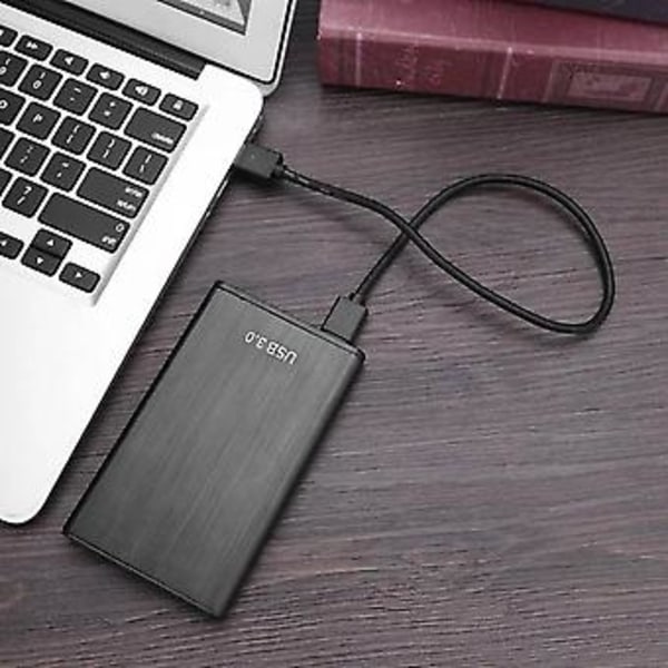 2,5 tums USB3.0 SSD-kapsling Legering USB3.0 till SATA Seriell Drivenhet S Drivenhetsbox