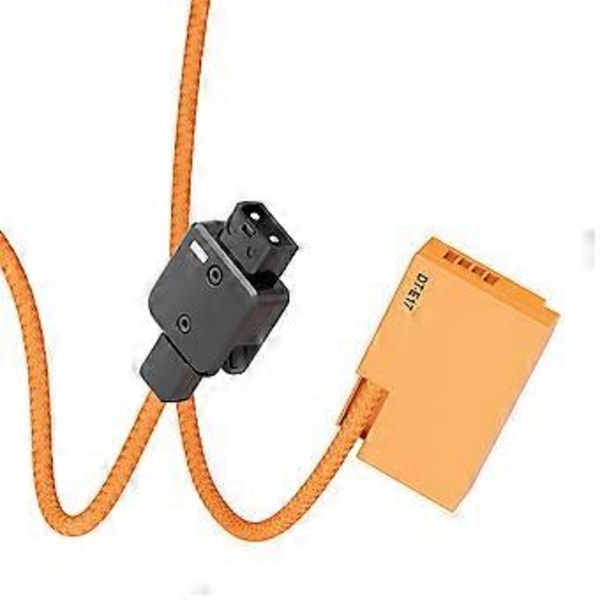 D-TAP-E17 Dummy-akku punotulla johdolla DC-liittimen lisävaruste R50 R8 R1 M6 2 R10 200D -kameralle