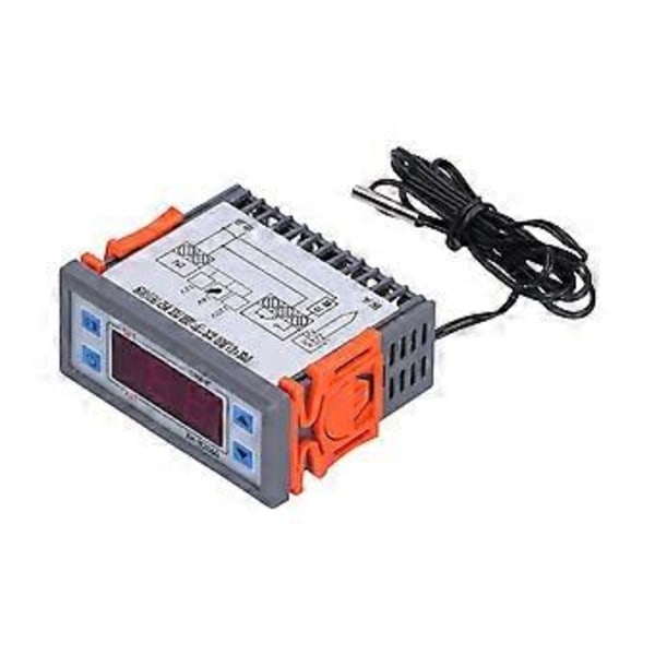 Temperaturregulator Digital Mikrocomputer Termostat Kølekontrolkontakt 24V