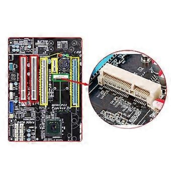 Mini PCIE Netværkskort Netværksadapter Internet Free Lan Adapter Ethernet Gigabit Netværkskort RJ45 Lan Kort