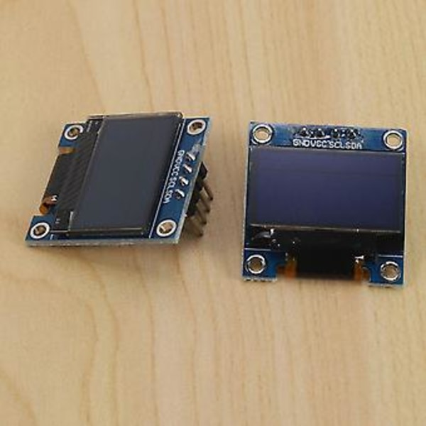 4 stk. OLED-skjermmodul I2c Iic 128x64 0,96 tommer skjermmodul Ssd1315 for R3 Stm med pinner