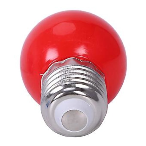 E27 3w 6 Smd Led Sparepære Globe Pære Lampe Ac -240v, Rød