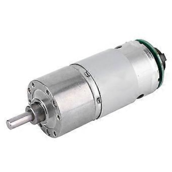 Stor Torsionsväxelmotor med Encoder 12/24V Effekt Hastighetsreduceringsmotor (24V 350RPM)