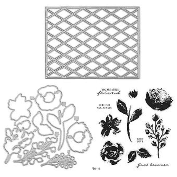 Stempler og dies for kortlaging DIY Scrapbooking Kunsthåndverk (5466)