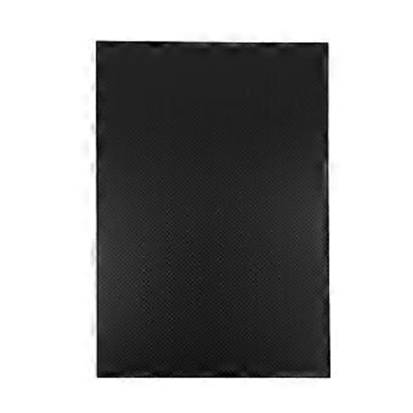 3K Kulfiberplade 125mm x 75mm x 2MM Tykkelse Ren Kulfiberplade