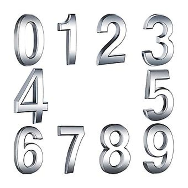 10 kpl - Oven numerot Postilaatikon numerot Osoitenumerot Asuntoon ja