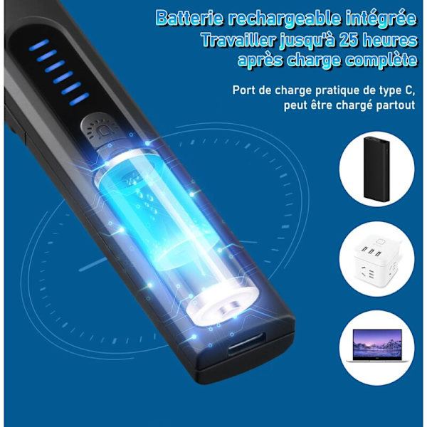 Lille Spykamera Detektor - RF Bug Detektor til Skjult Kamera, Anti-Spy GPS Tracker Scanner, Detect GSM Skjult Kamera, Lytteapparat Finder til Hjemmet
