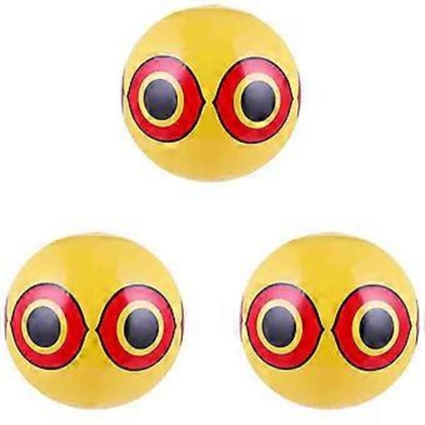 Fågelskrämma Skrämögonballonger Stoppar Fågelproblem Snabbt Pålitligt Visuellt Avskräckningsmedel