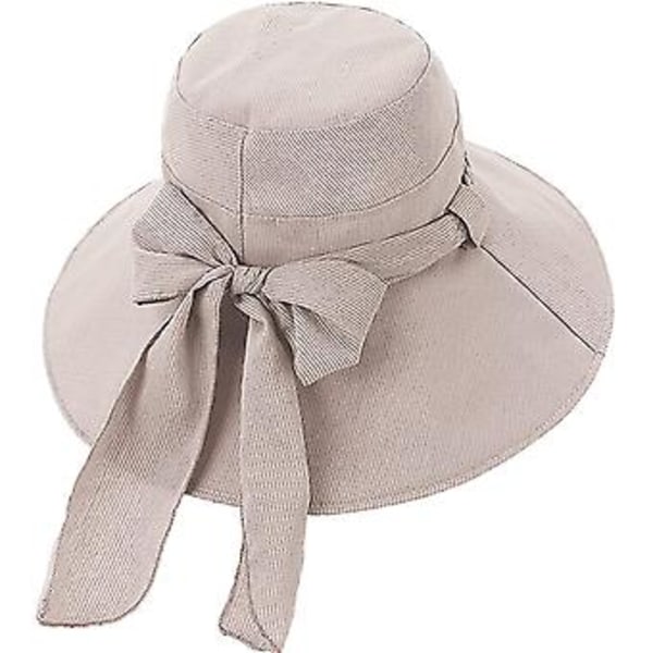 Breda Solhattar för Kvinnor Dubbelsidiga Bucket Hats Hopfällbar Solskärm för Kvinnor