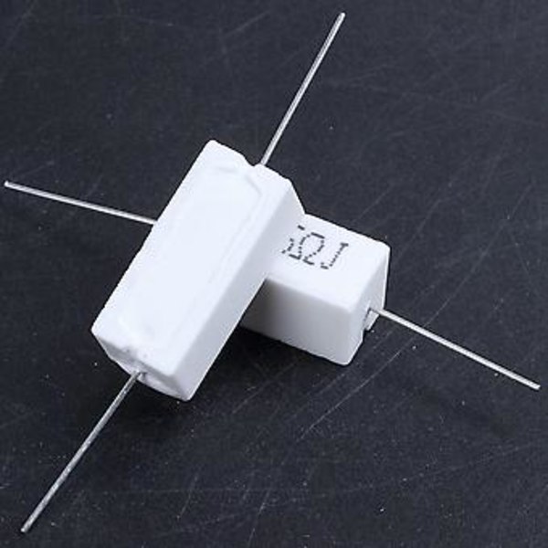 10 st Axial Keramisk Cementmotstånd Eller 0.5 Ohm 5w