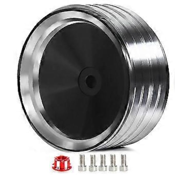 4 kpl/setti 1,9 tuuman metallinen retropeili vanne SCX10 -4 RC-auton modifikaatiotarvikkeisiin, universaali musta B