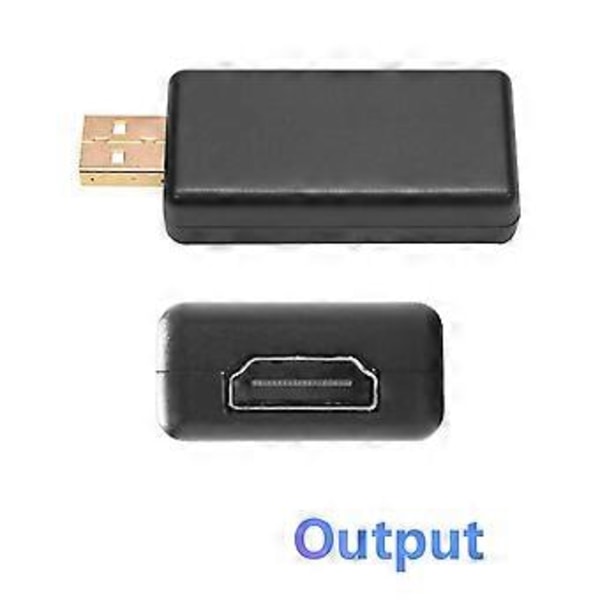 USB till CVBS Videoutgång Adapter Box Gränssnitt Anslut till Monitor Display Enhet för Android Radio Multimedia(A)