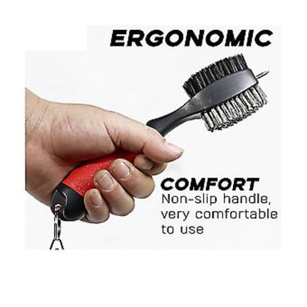 Golfbørste Golf Rensebørste Golf Putter Wed Ball Groove Kit Renseværktøj Go