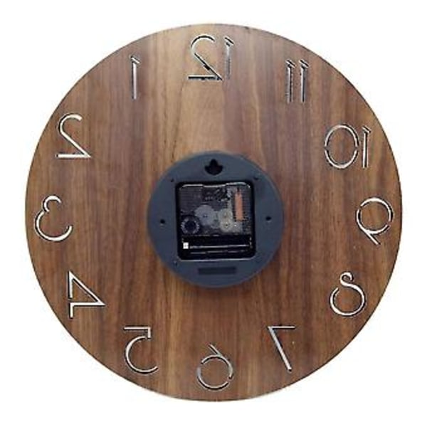 12 Tommers Vinta Ara Numeral Ric Tuscan Rative Rund Klokke