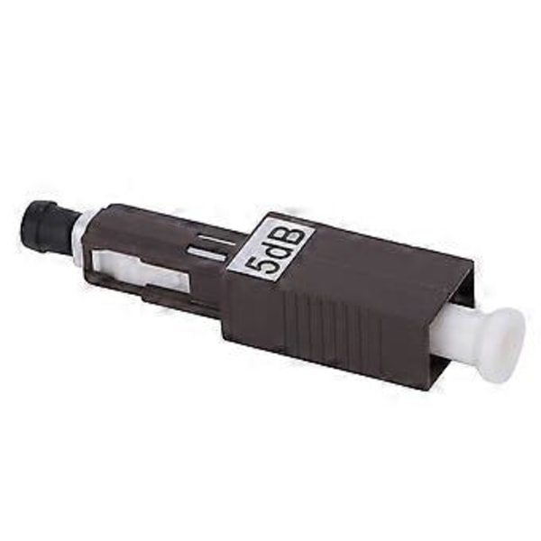 MU/UPC-5DBMU Optisk Fiberdämpare Flänsadapter Singlemode 1310-1550nm Keramisk Ferrule