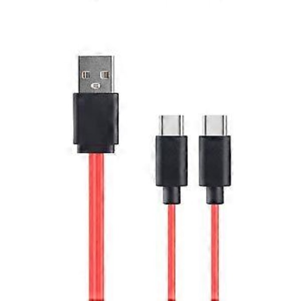Slitesterk USB C-kabel Universell Kompatibilitet USB A til Type C Ladekabel