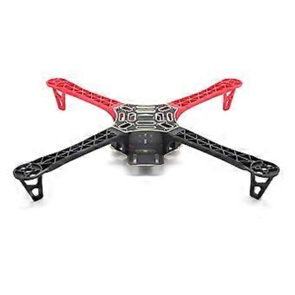 F450 Drone med Kamera Flame Wheel KIT 450 Ramme til RC 4 Akse RC Multikopter Quadcopter Sort+Rød