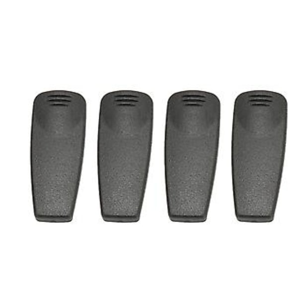 4 stk. Radio Bælteklips Udskiftning Walkie Talkie Bælteklemme til Motorola GP338 HT750 HT1250 XTS2500 CP185 PR860 VL130