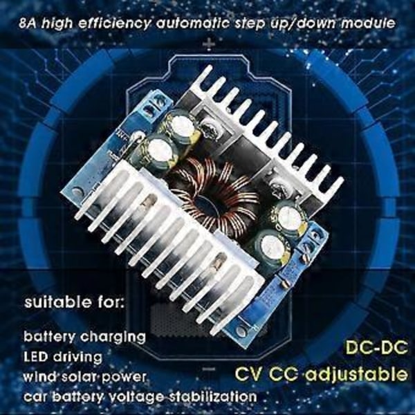 DC-DC-omvandlare DC5-30V till 1.25-30V Automatisk Boost/Buck-omvandlare Boost Buck-omvandlare 1-pack