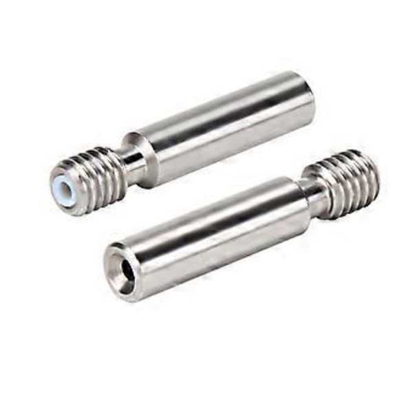 3D-skrivare för Titan MK8 1.75mm V6 Värmeavbrott Helt Metall Termisk Cylinder Matarrör V6 Värmeavbrott Hals