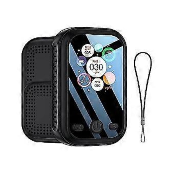Mini Pm2.5 Detektor, 5-i-1 Luftkvalitetsmåler Innendørs Digital Luftkvalitetsmåler Detekterer Pm2.5, Pm1
