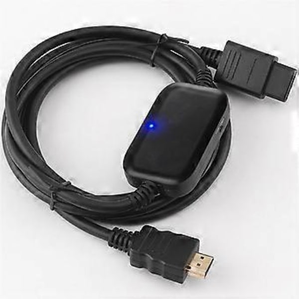 For N64 til -Kompatibel Adapterkabel 1080P Bildekvalitetsoppskalerer for N64//SNES/SFC Plug and Play