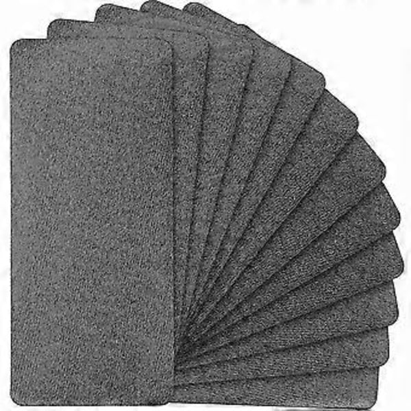 12 st Stryk-på Lagningslappar 12,5 x 28 cm Stryk På Klädlappar För Lagning Reparera Byxor Fickor