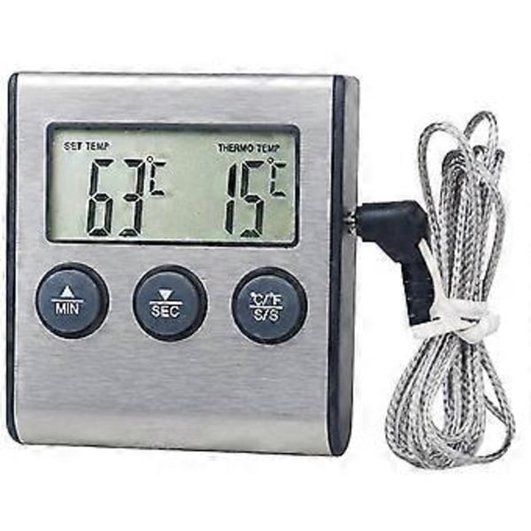 Køleskabsfryser Termometer Alarm, høj & lav temperatur