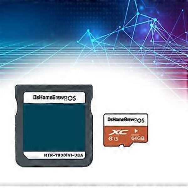 7800 i 1 Spelsamling för Pixel Theme NDSL Spelkort Videospelsimulering