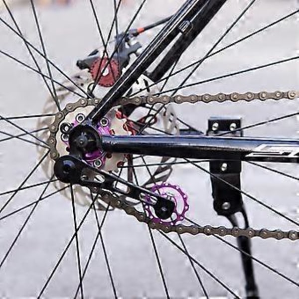 MTB-pyörän yksivaihteinen vaihtaja polkupyörän ketjunkiristin ripustimelle Dropout-rungolle Säädettävä pyörän hihnapyörä Jockey W:lle