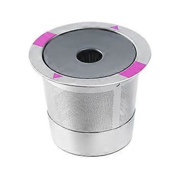 Genanvendeligt K Cup Kaffefilter Rustfrit Stål Genanvendeligt Filter Universelt til Plus 2.0 1.0 Kaffemaskine