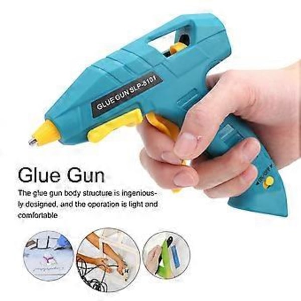 Kuumaliimapistooli DIY 820W Litiumakku USB-lataus Johdoton Nopea Liimauslaite