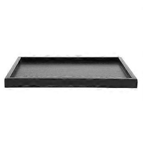 Rektangelformet serveringsbrett i massivt tre for te, kaffe, snacks, mat, restaurantbrett #2