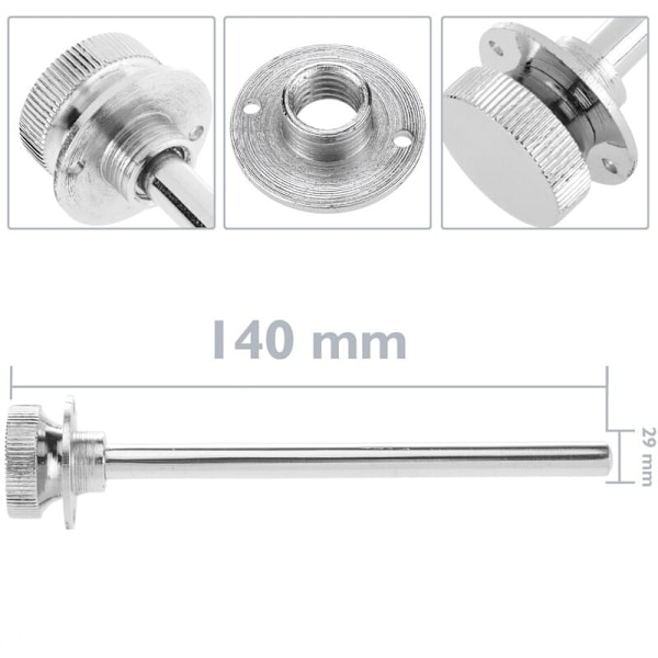 Forkromet metal lås til 14 cm persienner