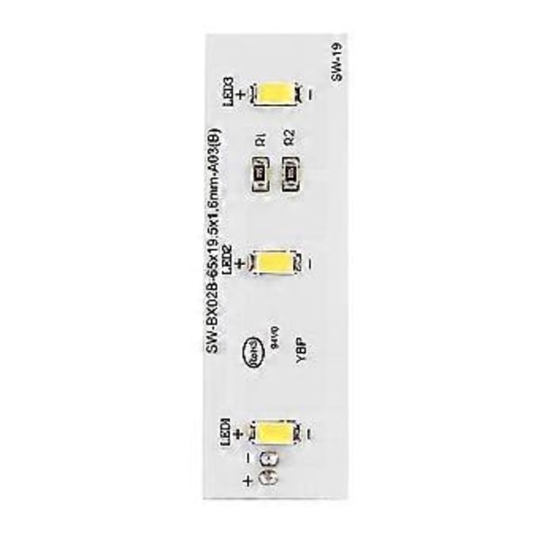 LED-lyslist for kjøleskap, erstatning for kjøleskap ZBE2350HCA SW-BX02B, reservedel
