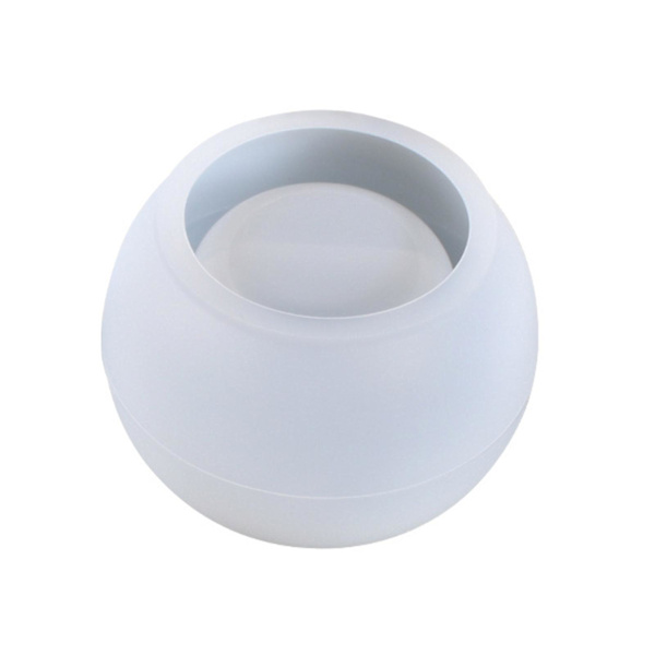 Epoksyform Dish Sukkulent Blomsterpot Silikonform Speil Resin Oppbevaringsform