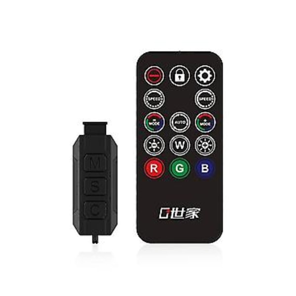Lc-s50 Argb 5v 3pin - Sata-virtalähde, emolevyn synkronointiliitäntä, valo-ohjain tietokoneelle