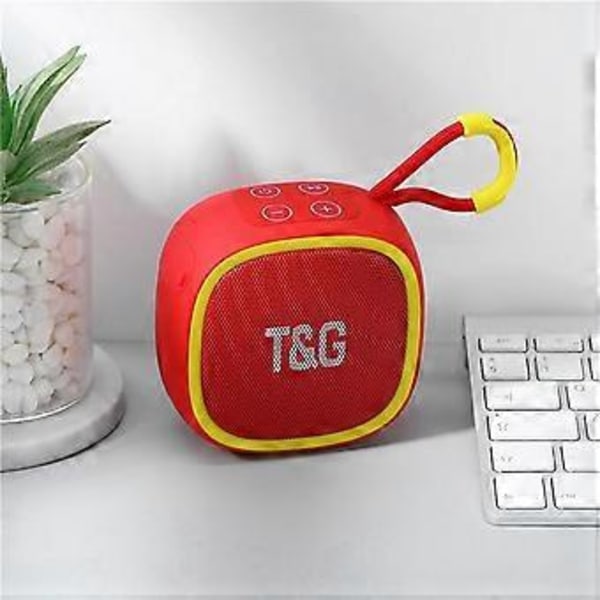 TG659 Bluetooth-kaiutin Ulkokäyttöön Langaton Subwoofer Mini Kaiutin Kannettava Korttikaiutin Vihreä