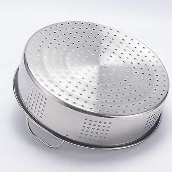 Dampkurv i rustfritt stål, tykkere matdampkurv for damping av Dim Sum, dumplings, boller, grønnsaker