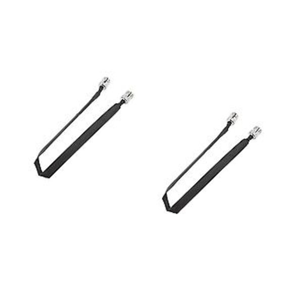 2 stk. Dør/Gennemgang Fladt RF Koaksialkabel So239 Uhf Fe Til Uhf Fe 50 Ohm Rf Pig Exte