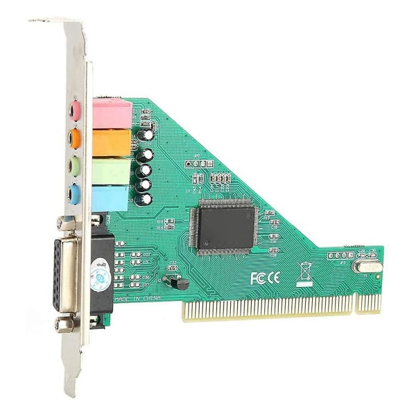 Pci Sound Card 4.1 Channel Computer Desktop Indbygget lydkort Internt lydkort Stereo Surround