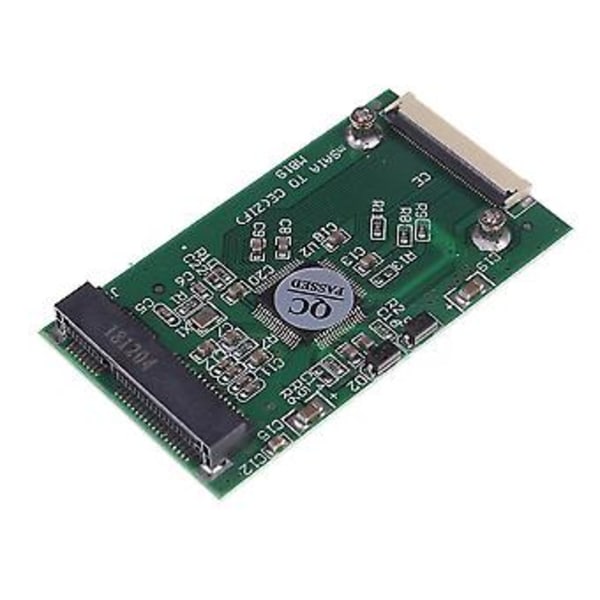 Mini Msata Pci-e 1.8 Tommer Ssd Til 40 Pin Zif Kabel Adapter Konverter Kort