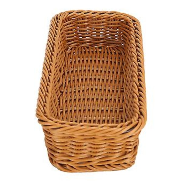 Bordbestik Opbevaringskurv til Bordplade Spisepinde Gaffel Holder Organizer til Hjem Hotel Restaurant Kaffe Farve M Størrelse L280xB110xH50mm