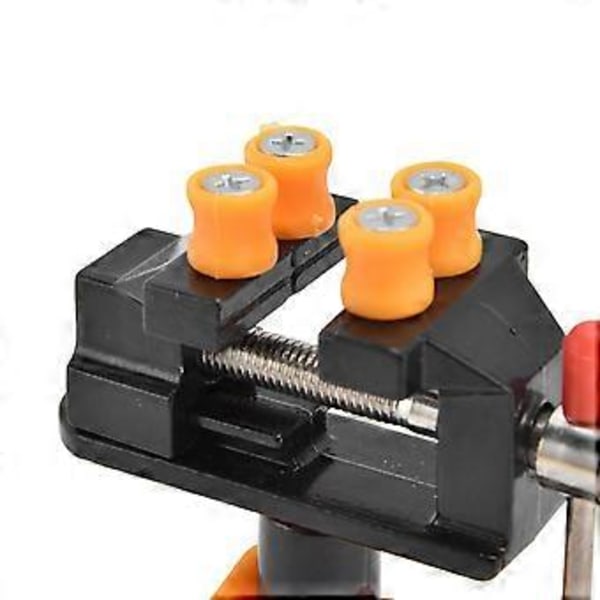 360 Graders Universal Rotasjon Skrustikke Klemme Rund Bunn Sugekopp Arbeidsbenk 02.5cm