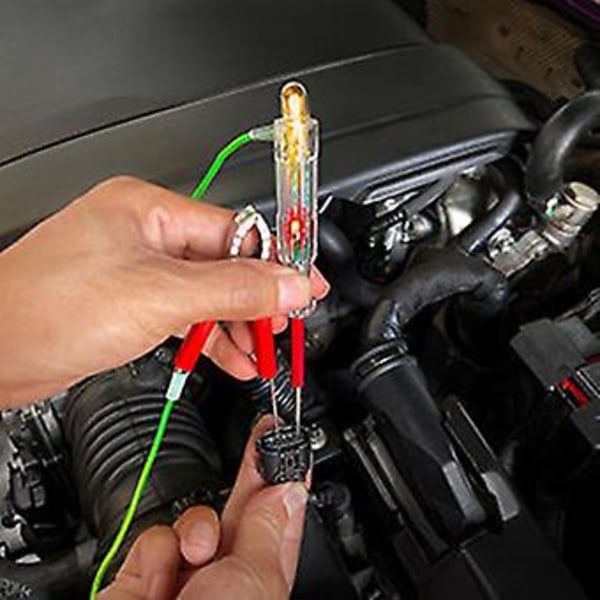 Kretstestare 12V DC Bilreparation Testpenna Ljus Krets Multifunktionell LED Testpenna Kretsdetektering