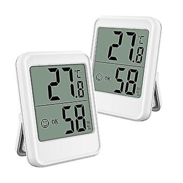 Digital Mini LCD Hygrometer för Inomhusbruk
