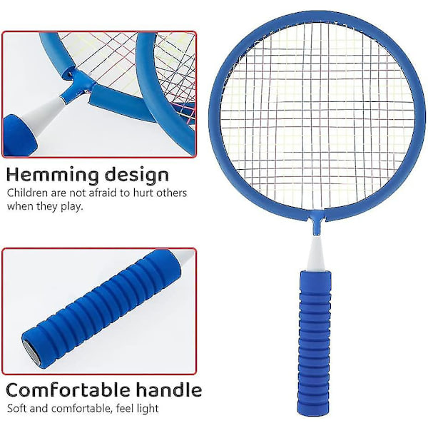 Badmintonketsjere til børn - Badminton sports træningssæt til indendørs og udendørs sportslege